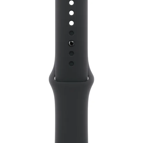 Apple Watch Series 11 46mm Aluminum Jet Black Case Black Sport Band M/L