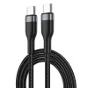 Кабель WIWU Concise USB-C to USB-C 1.2m 100W Black