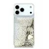 Guess для iPhone 17 Pro Max чехол Liquid Glitter Charms Hard Gold