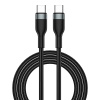 Кабель WIWU Concise USB-C to USB-C 1.2m 100W Black