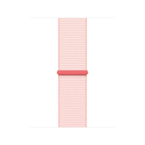Apple Watch Series 9 41mm Pink Aluminum Case Light Pink Sport Loop